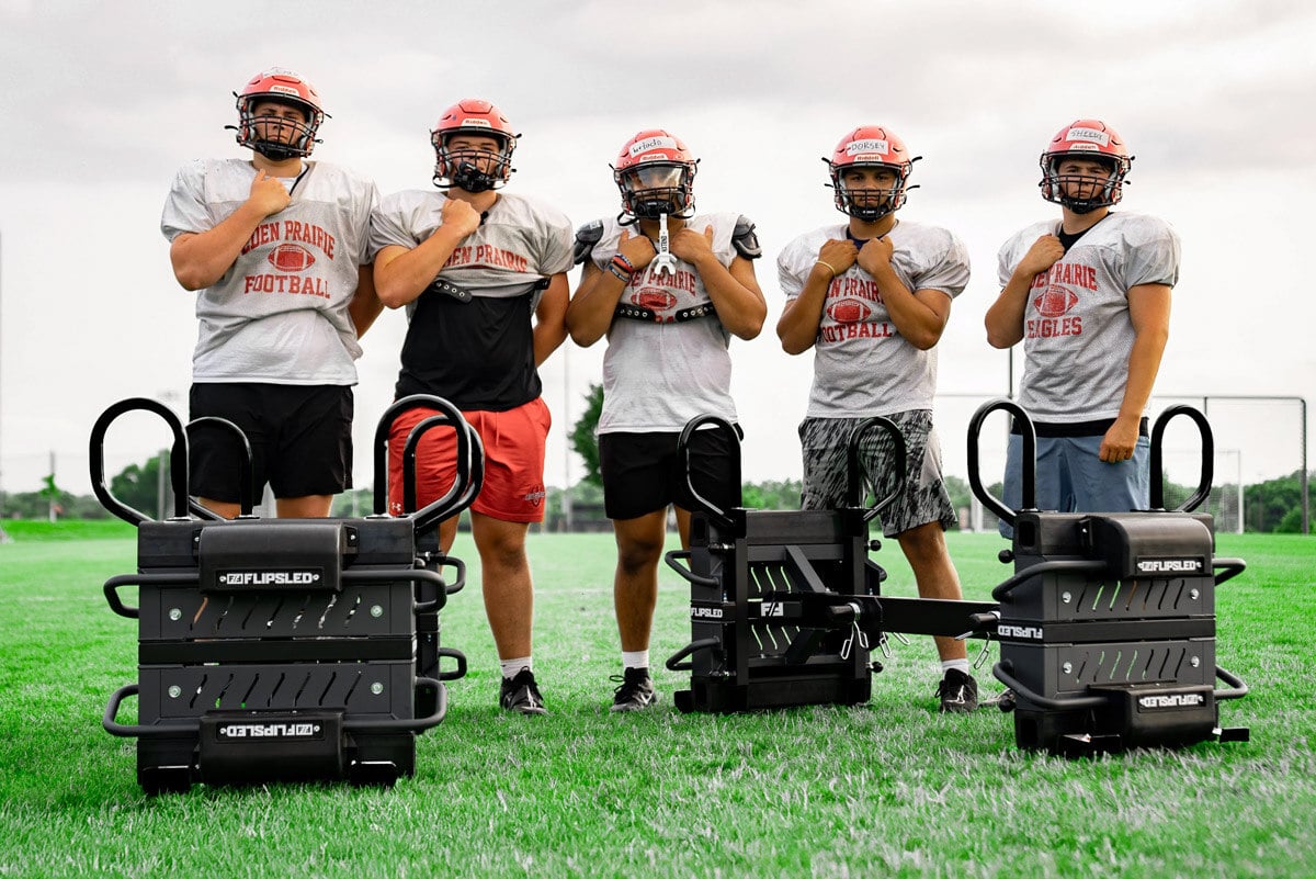Powerful Linemen Training with FlipSled