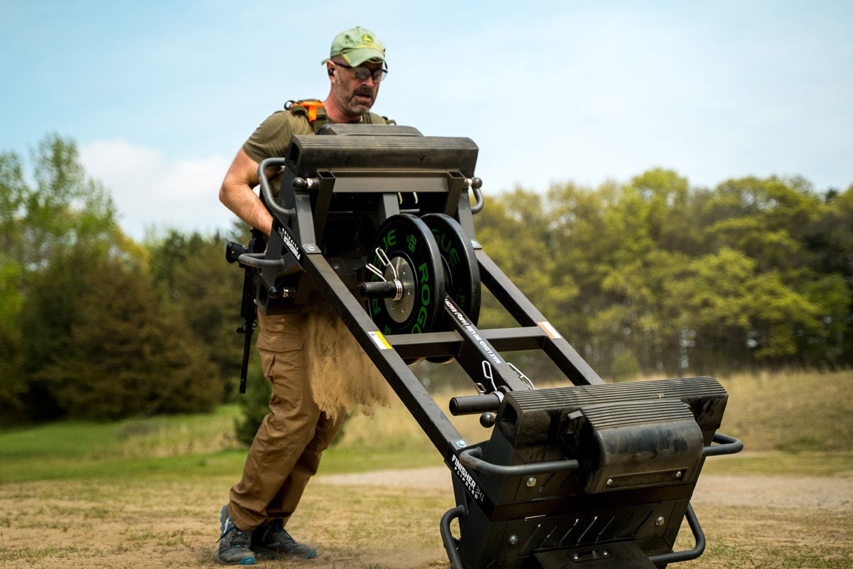 Tactical Man Training with FlipSled